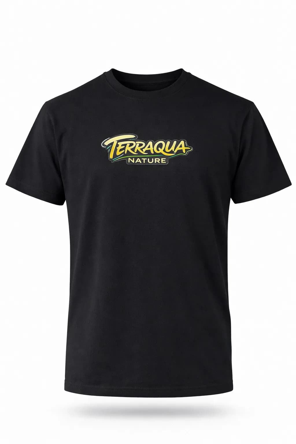 T-shirt Terraqua Nature, façade avec impression du logo